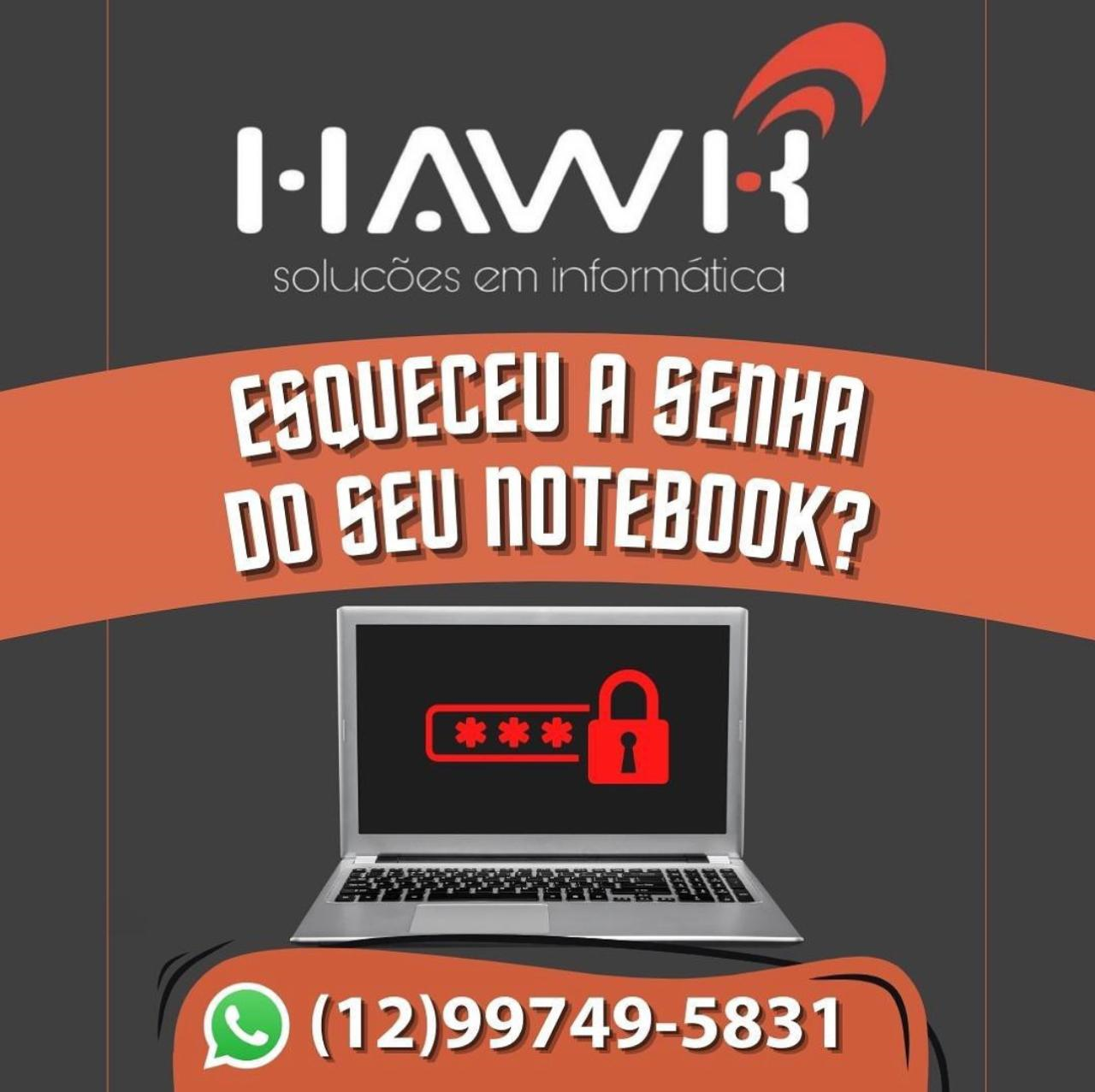Esqueceu a senha do notebook?